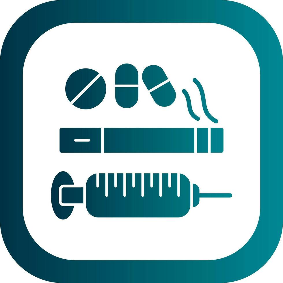 Adiction Vector Icon Design
