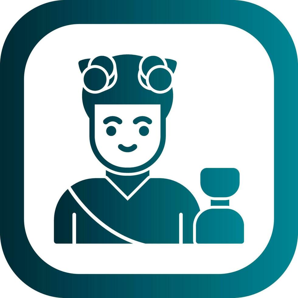 Dionysus Vector Icon Design