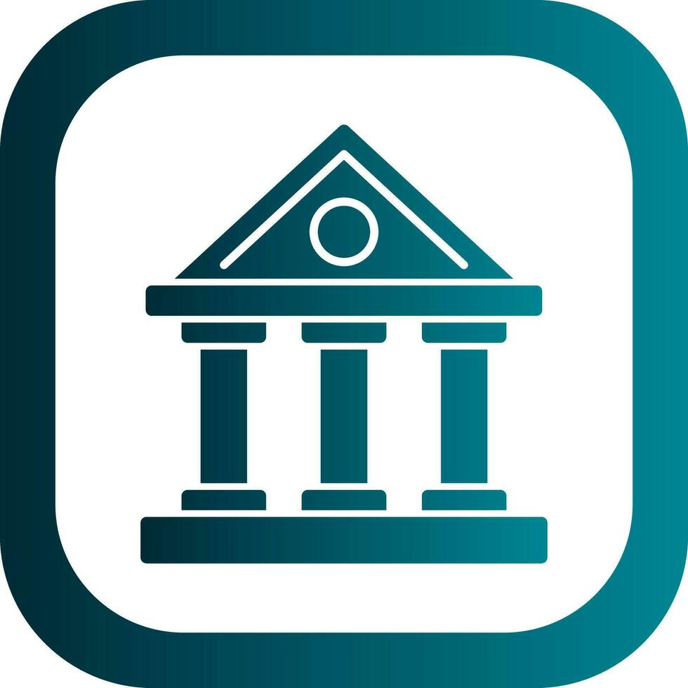 Acropolis Vector Icon Design