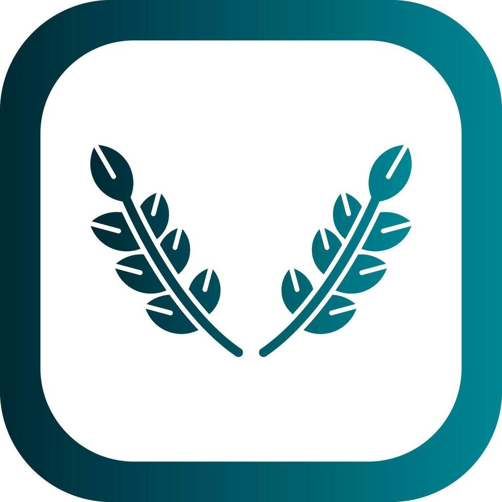 Laurel Vector Icon Design
