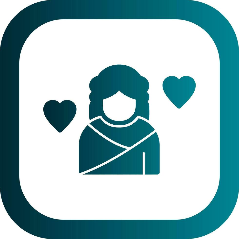 Aphrodite Vector Icon Design