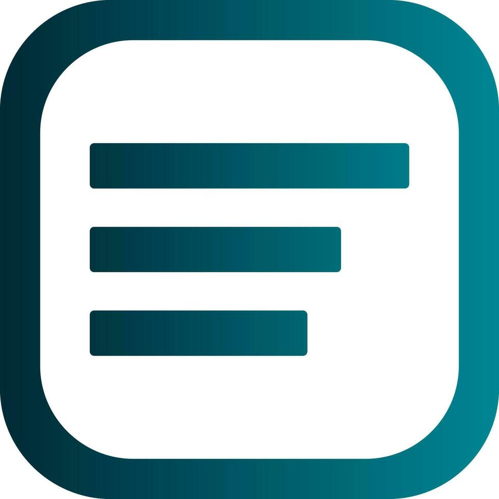 Menu Vector Icon Design