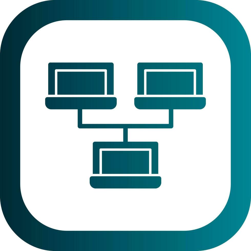 Local network Vector Icon Design