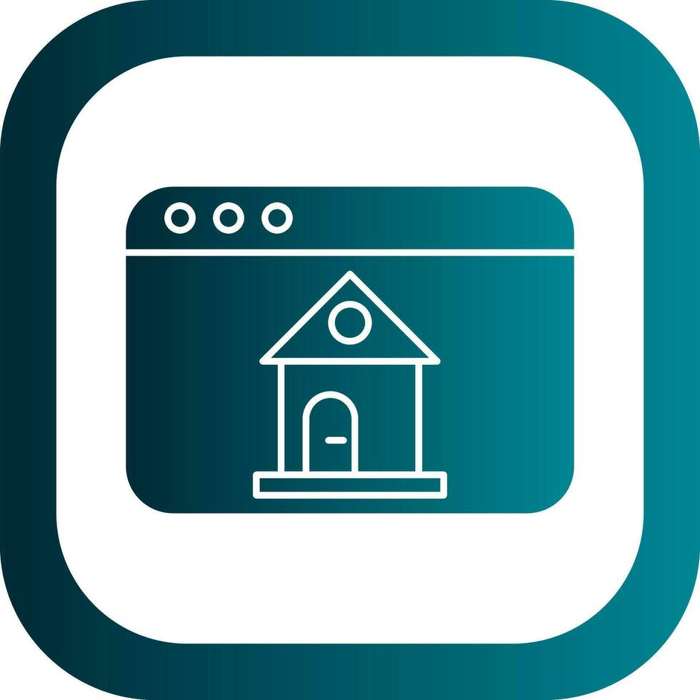 Home page Vector Icon Design