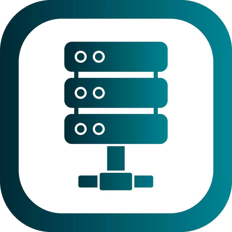 Server Vector Icon Design