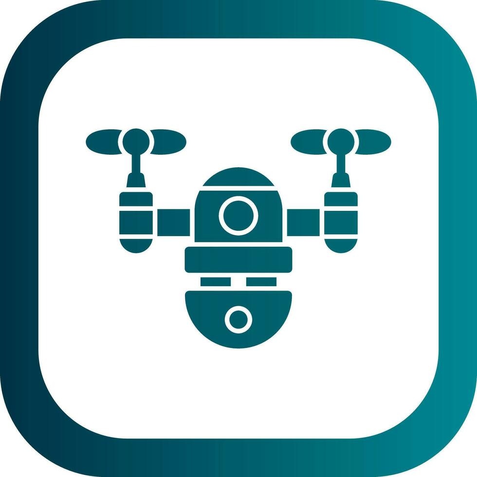 Drone Vector Icon Design