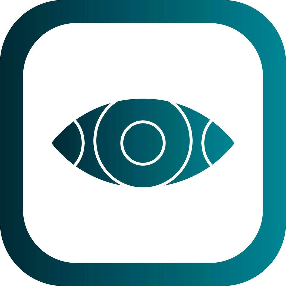 diseño de icono de vector de ojo