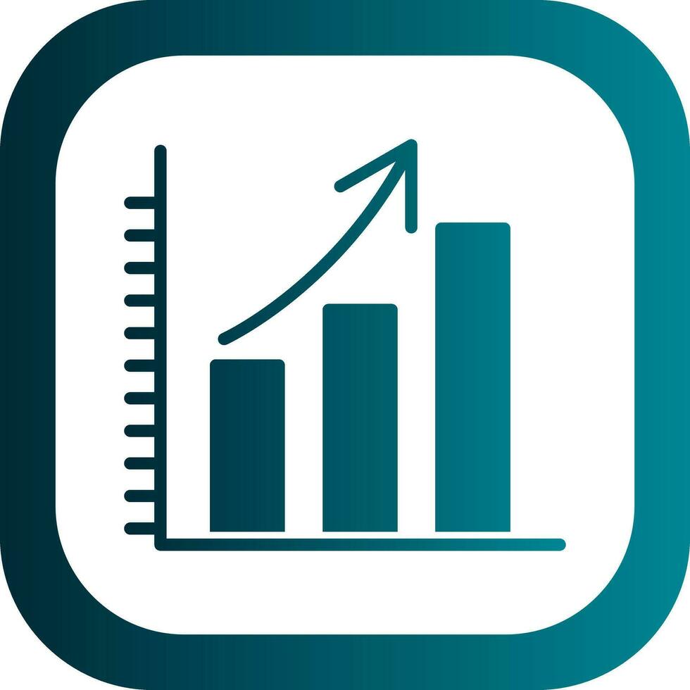Graph Vector Icon Design