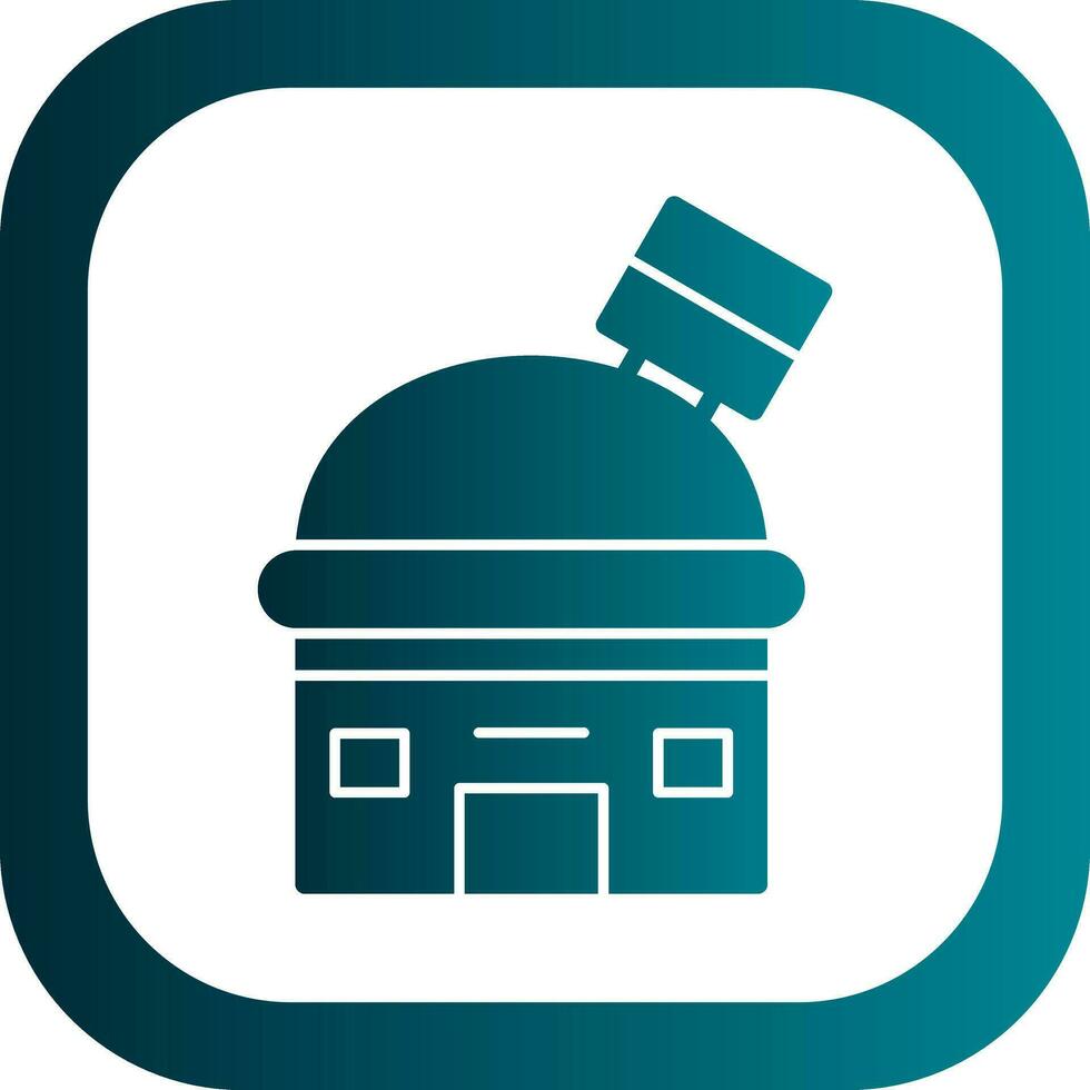 Observatory Vector Icon Design