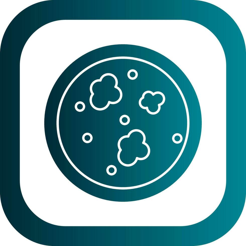 Petri dish Vector Icon Design