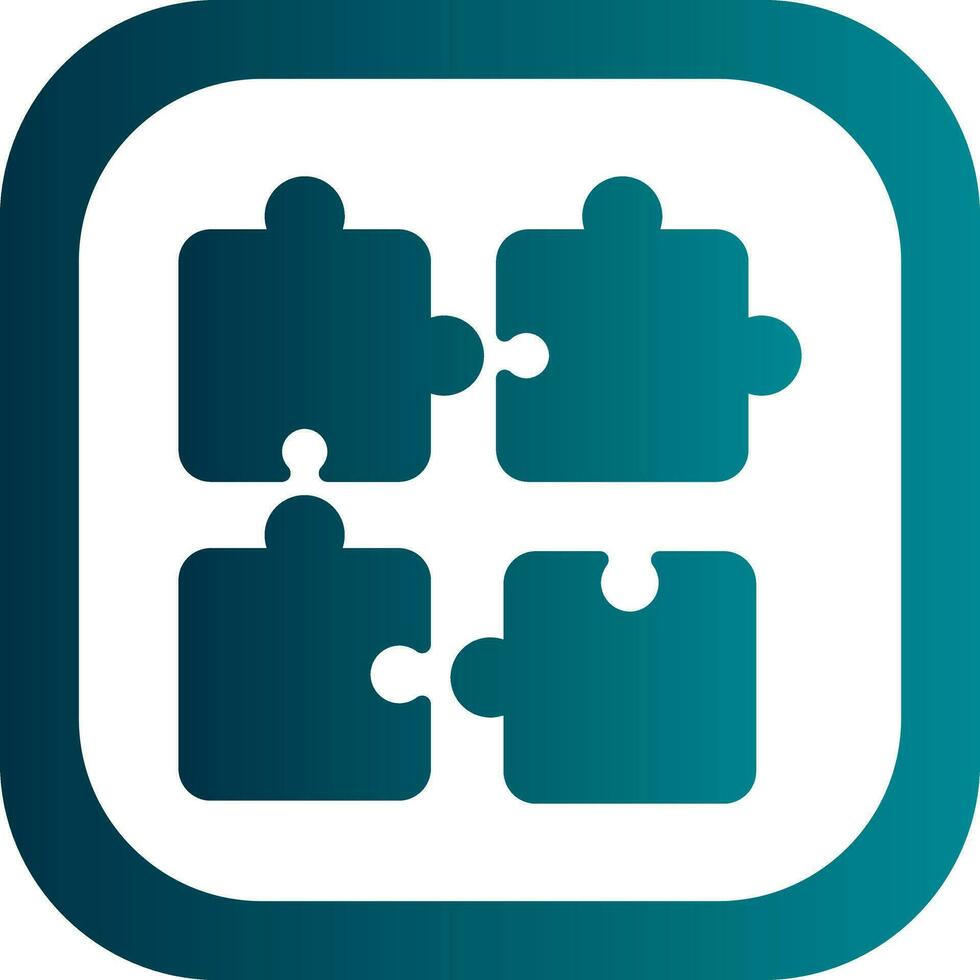 Puzzle Vector Icon Design