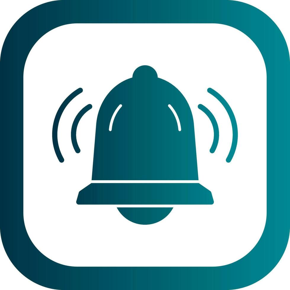 Ring bell Vector Icon Design