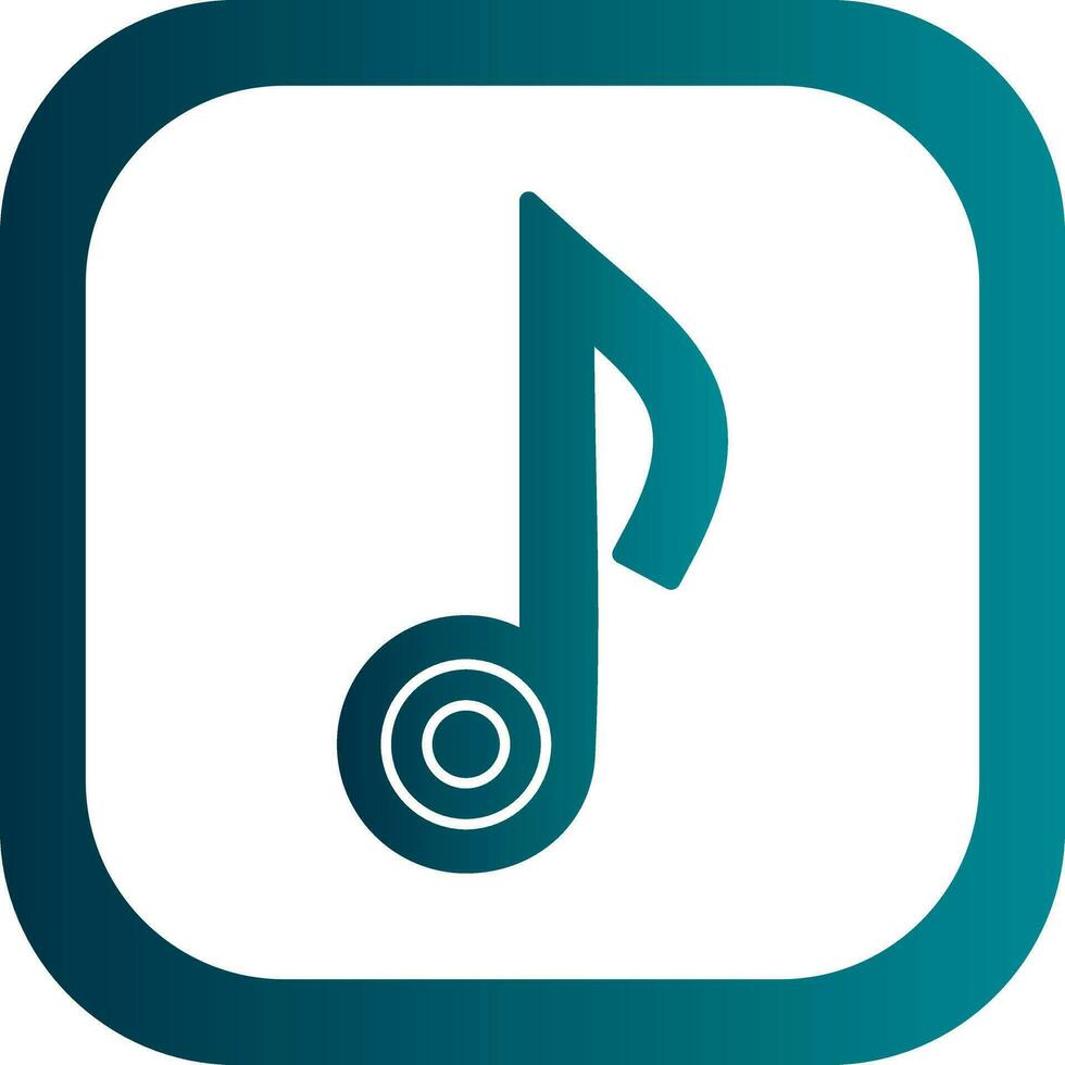 Quaver Vector Icon Design