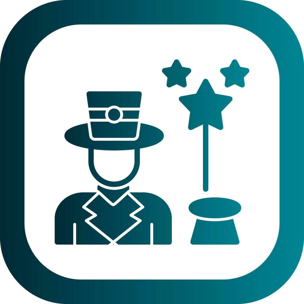 Magician Vector Icon Design