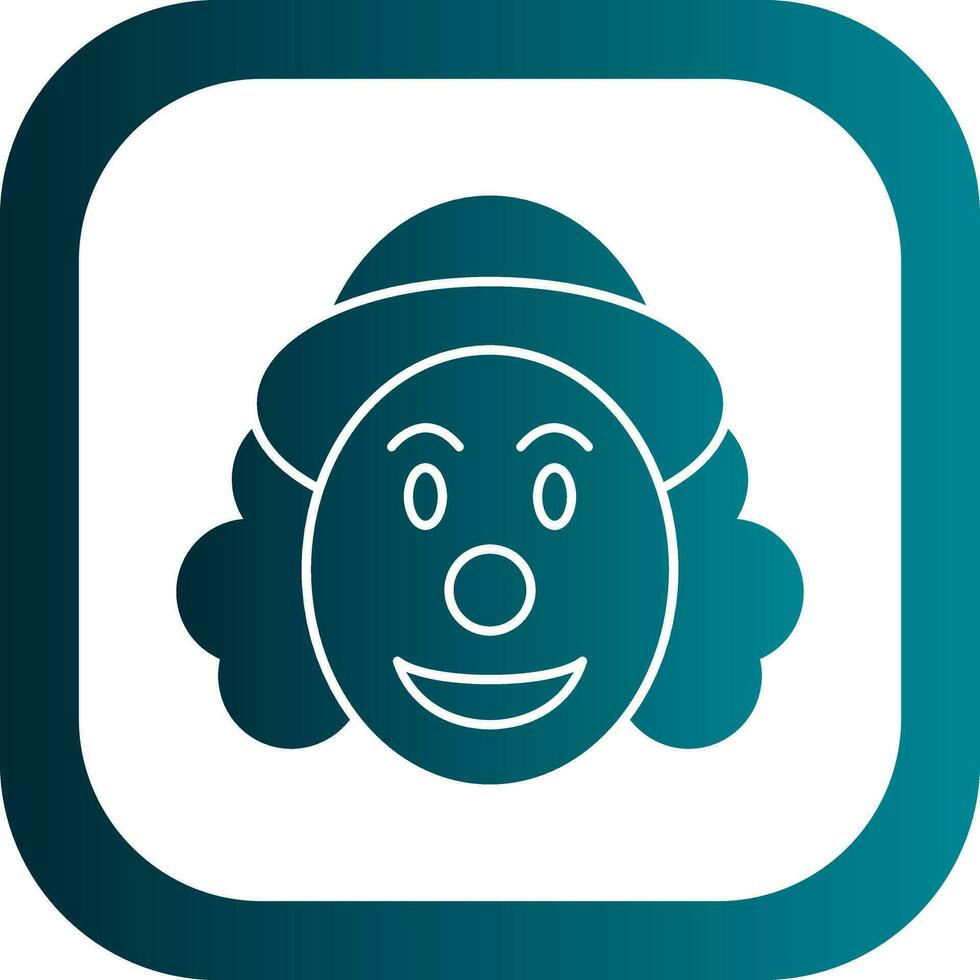 Clown Vector Icon Design