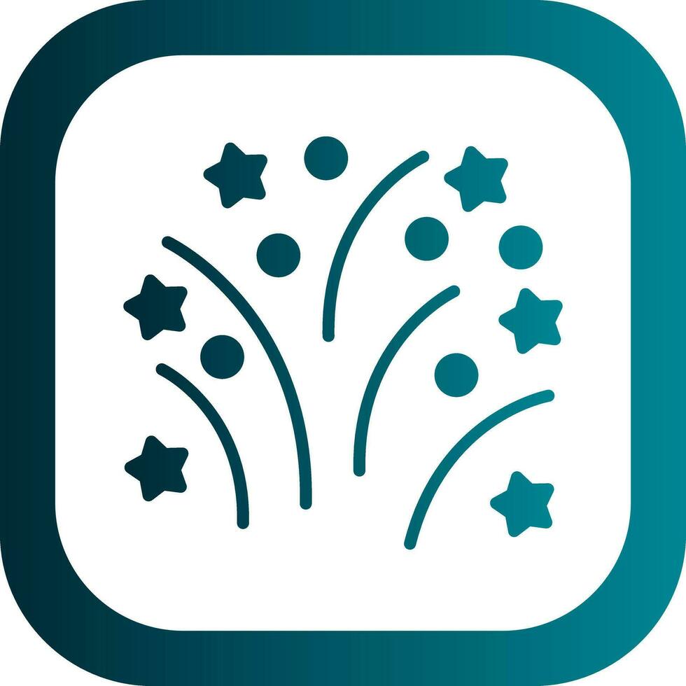 Fireworks Vector Icon Design