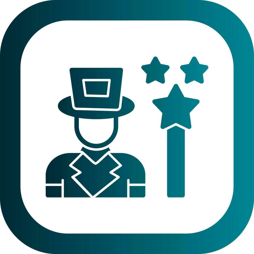 Magician Vector Icon Design