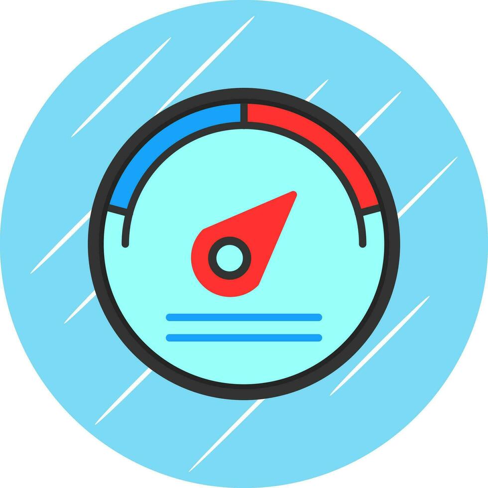 Meter Vector Icon Design