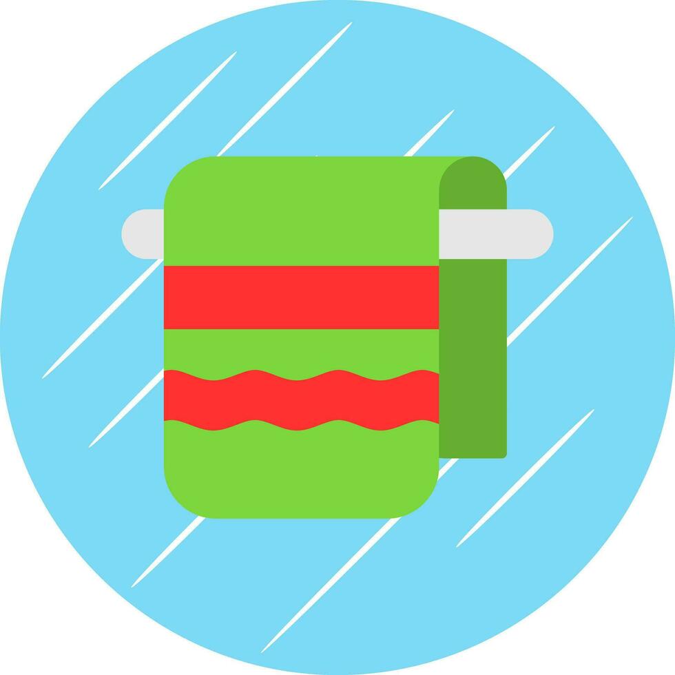 Towel Vector Icon Design