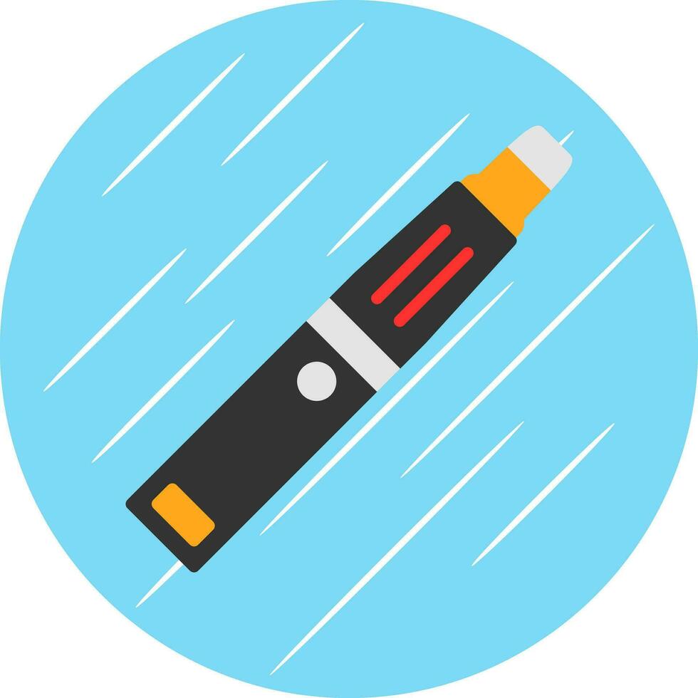 Electronic cigarette Vector Icon Design