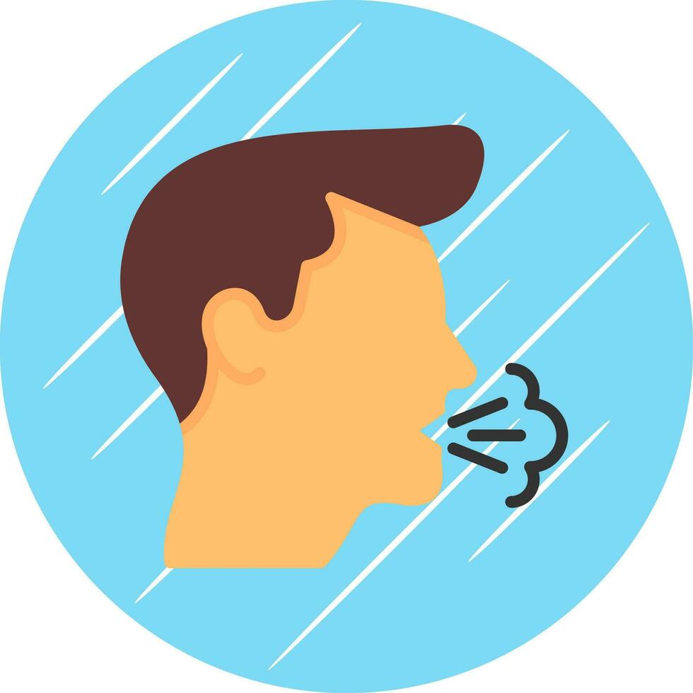 Cough Vector Icon Design