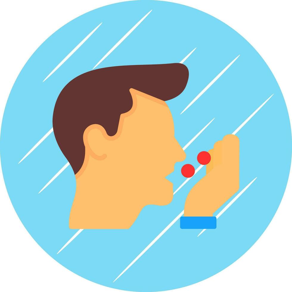 Cough Vector Icon Design