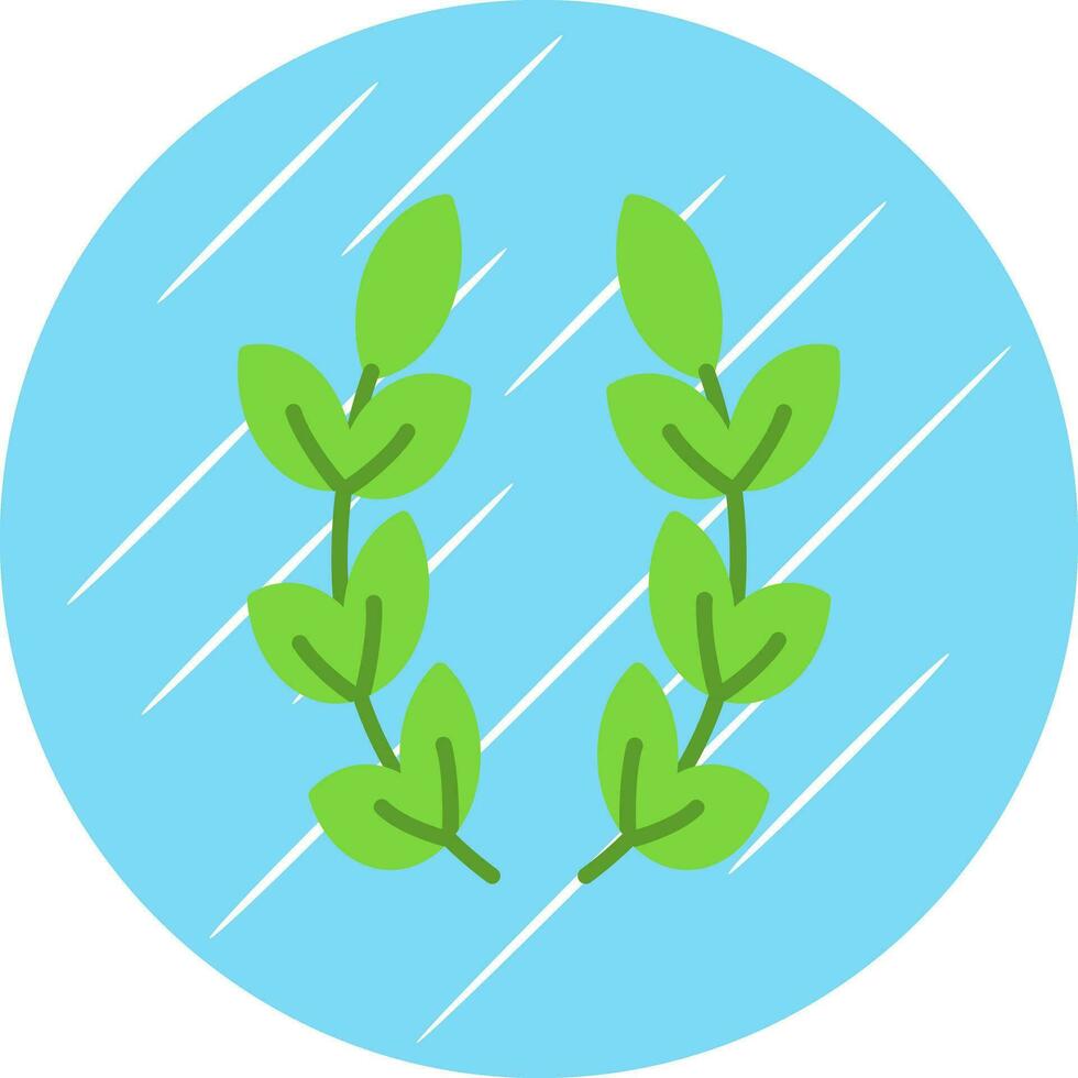 Laurel Vector Icon Design