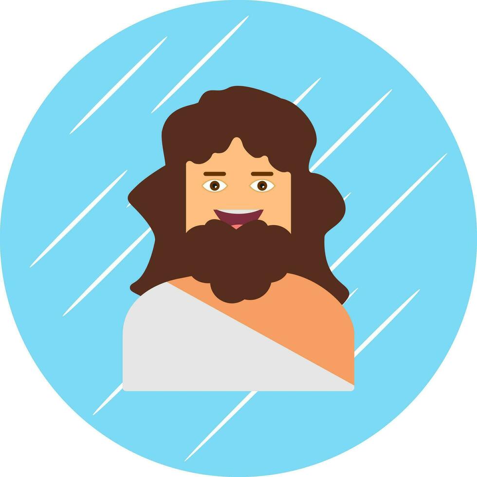 Zeus Vector Icon Design