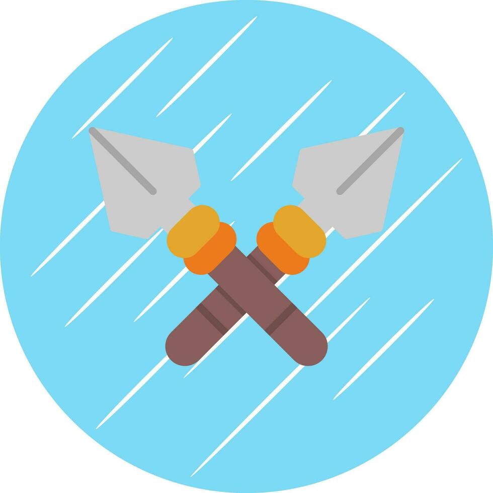 Spear Vector Icon Design