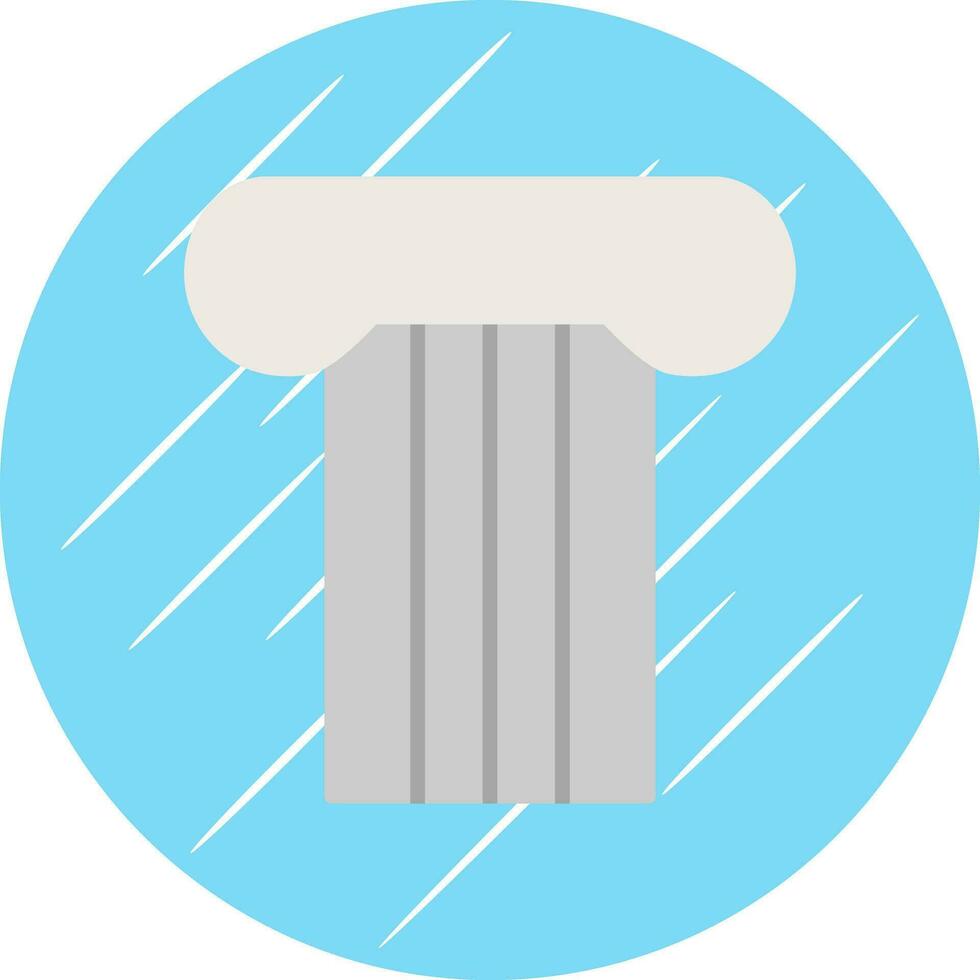 Ancient pillar Vector Icon Design