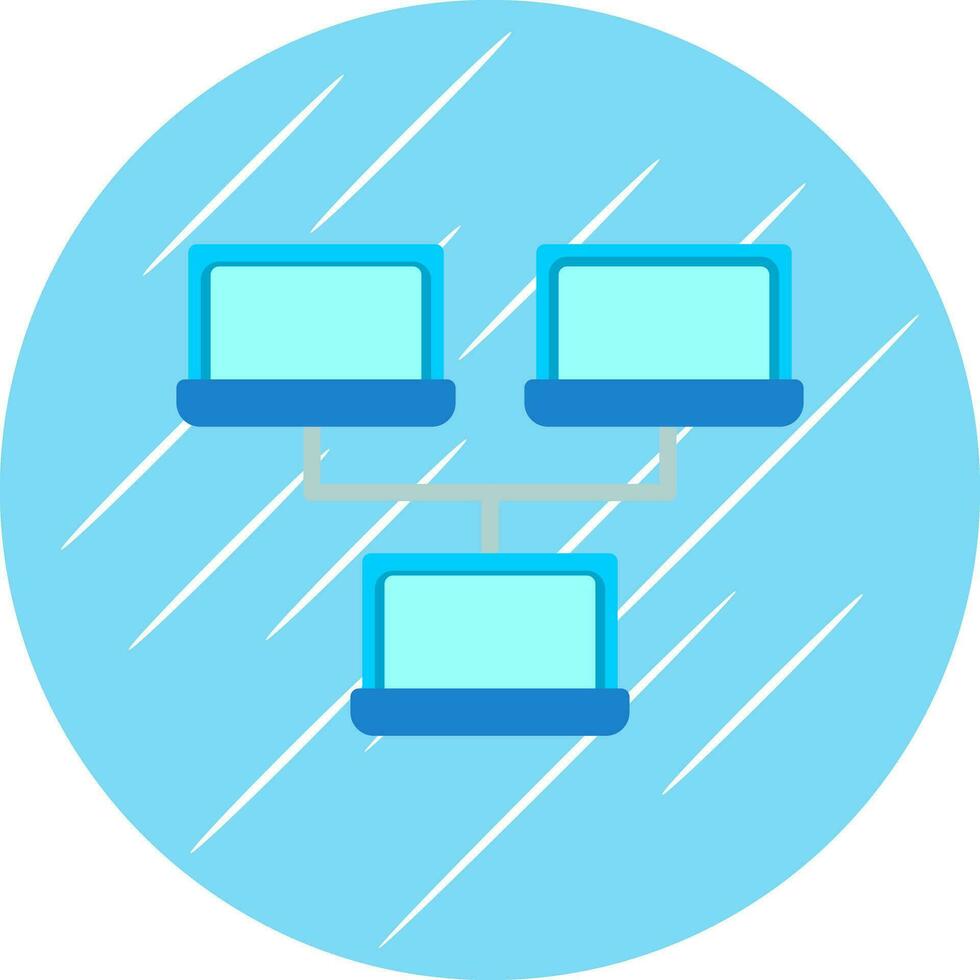 Local network Vector Icon Design