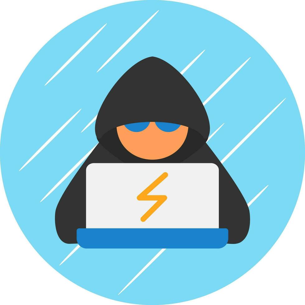 Hacker Vector Icon Design
