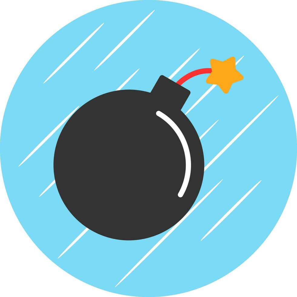 diseño de icono de vector de bomba