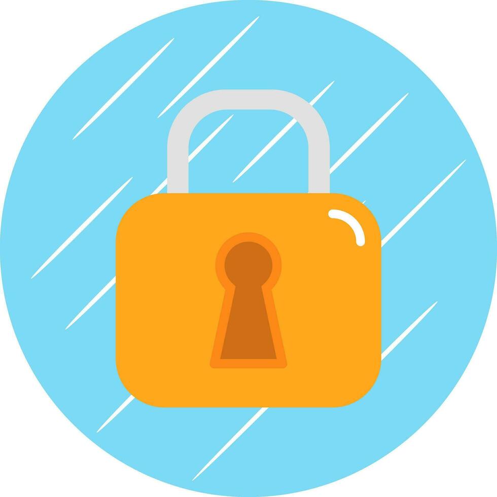 Locked Vector Icon Design