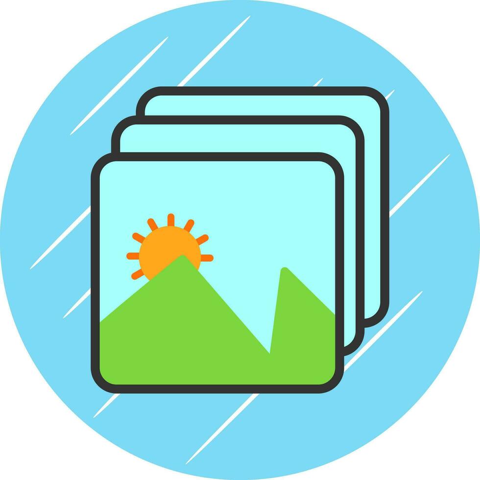 Gallery Vector Icon Design