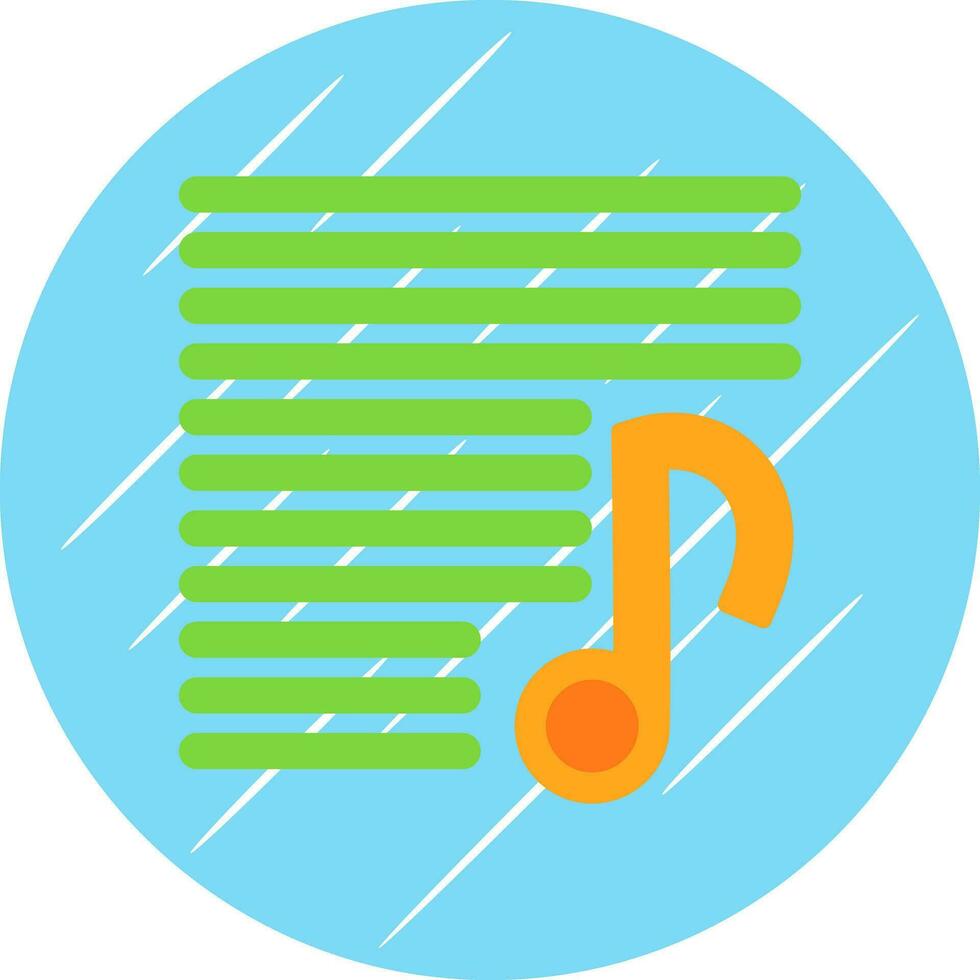 Playlist Vector Icon Design