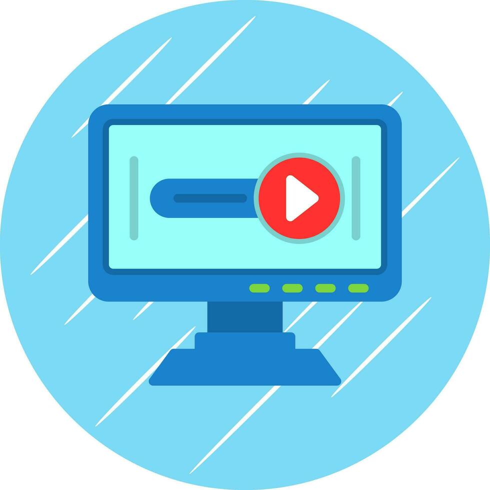 Live stream Vector Icon Design