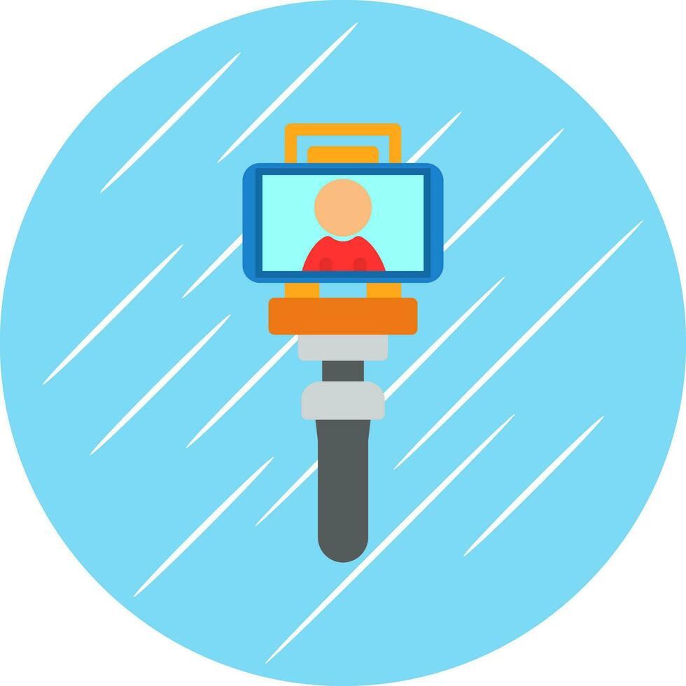 Selfie Vector Icon Design