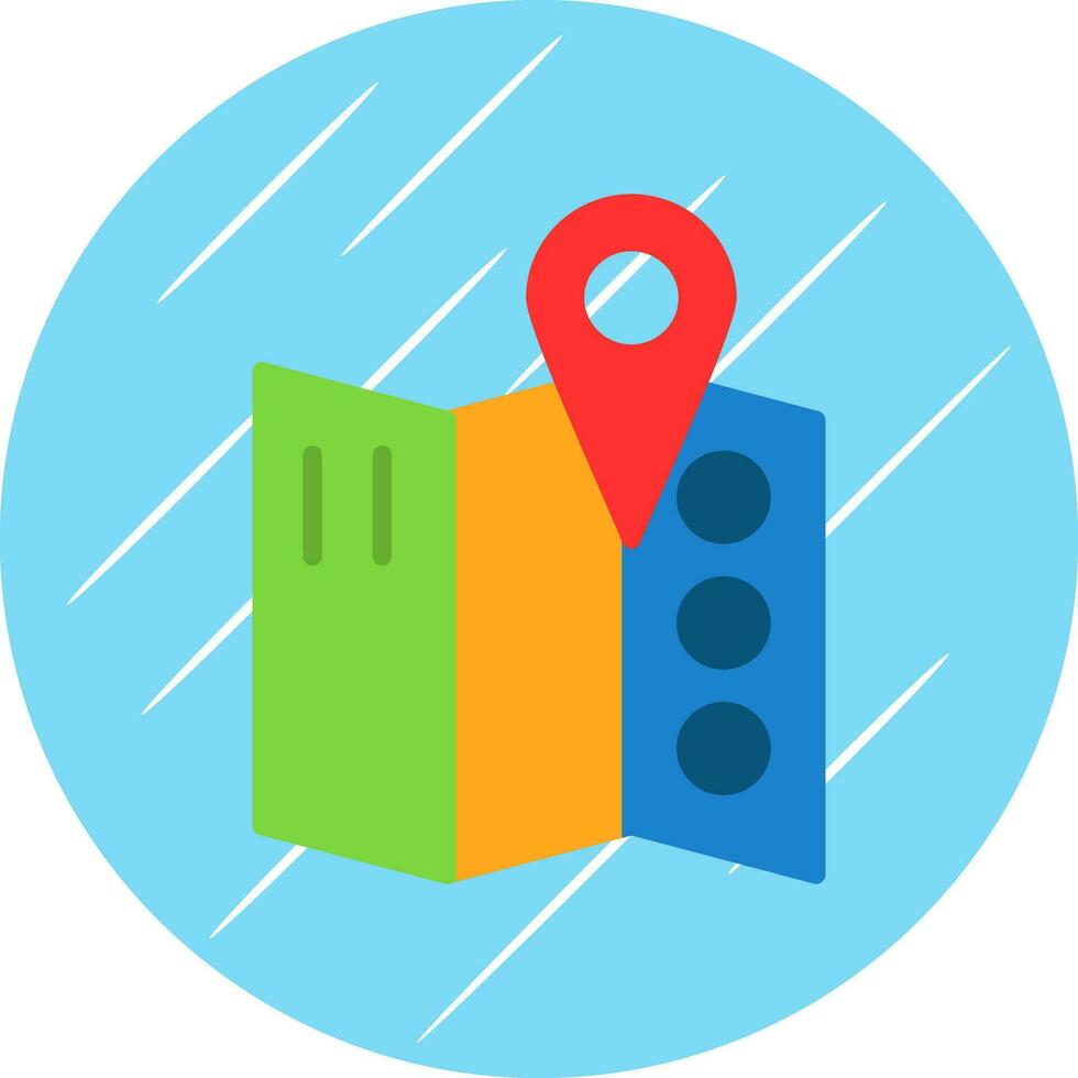 Map Vector Icon Design