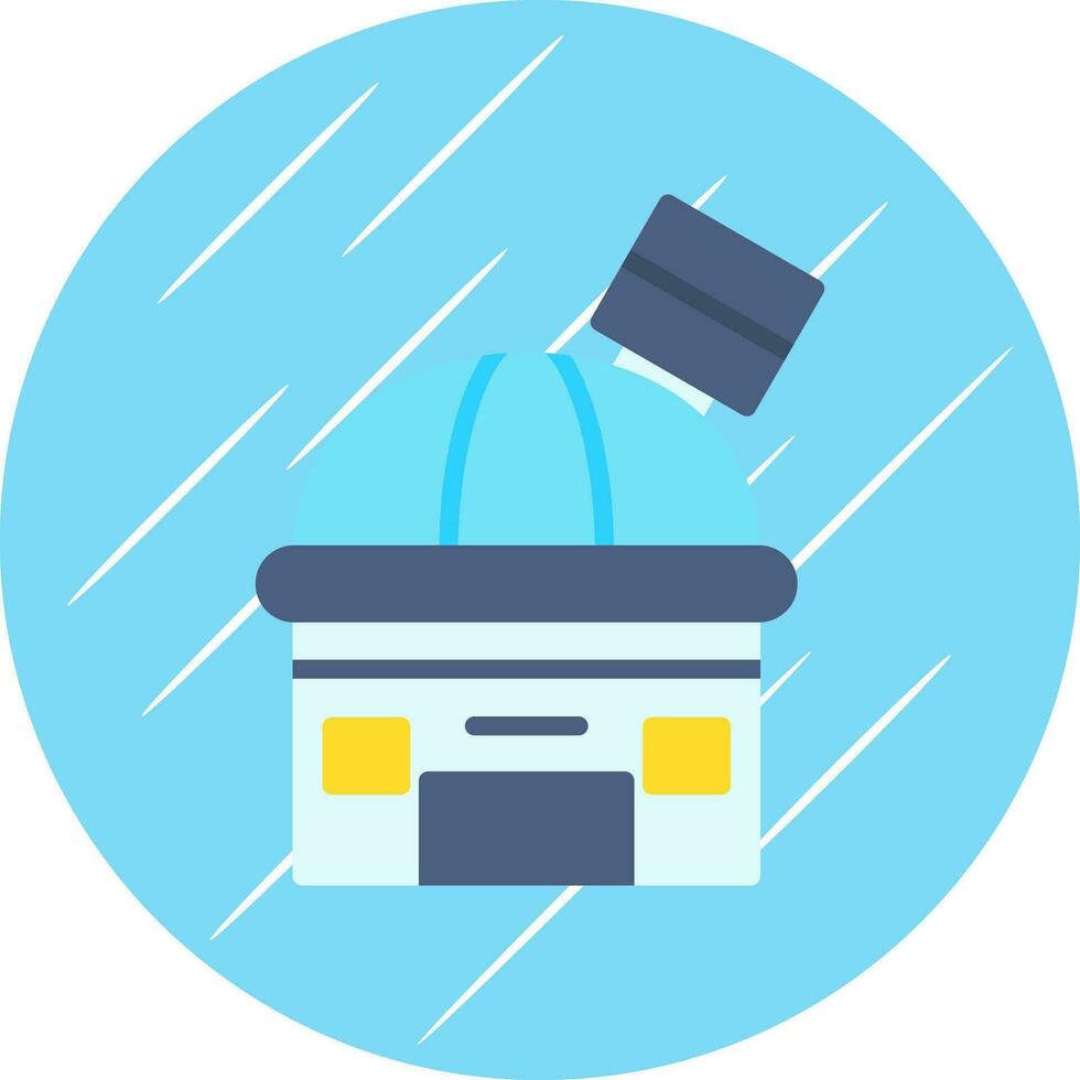Observatory Vector Icon Design