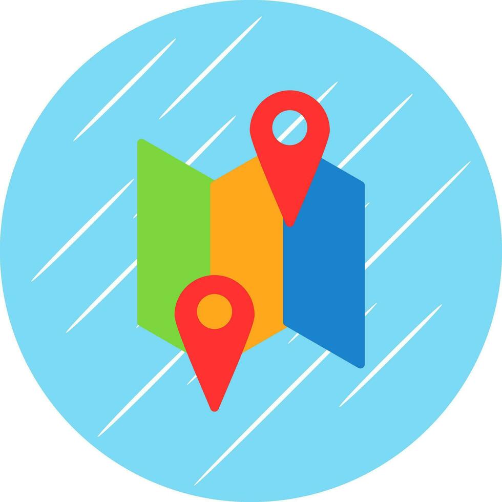 Map Vector Icon Design