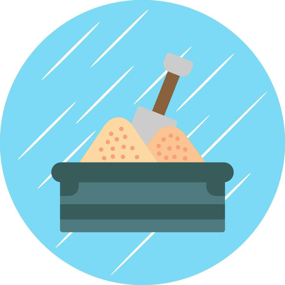 Sandbox Vector Icon Design