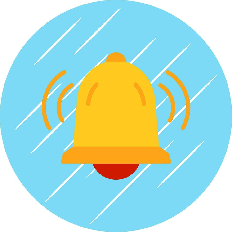 diseño de icono de vector de campana de anillo