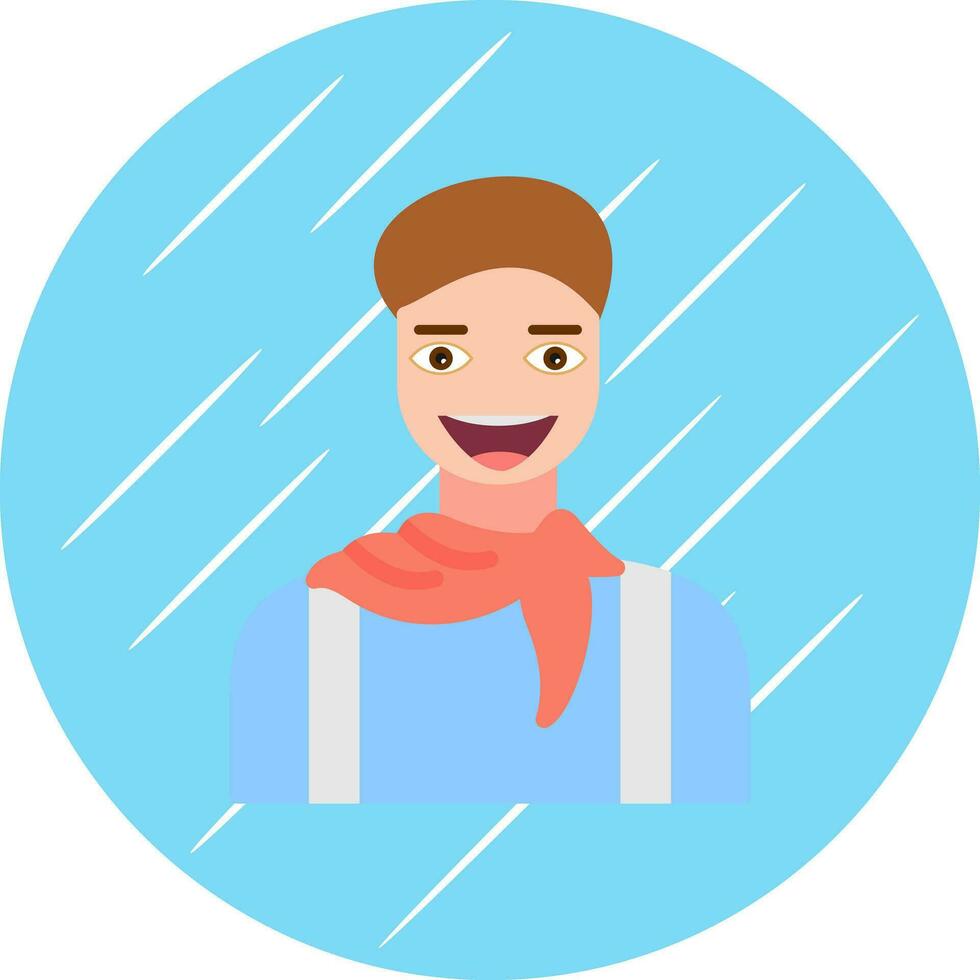 Mime Vector Icon Design