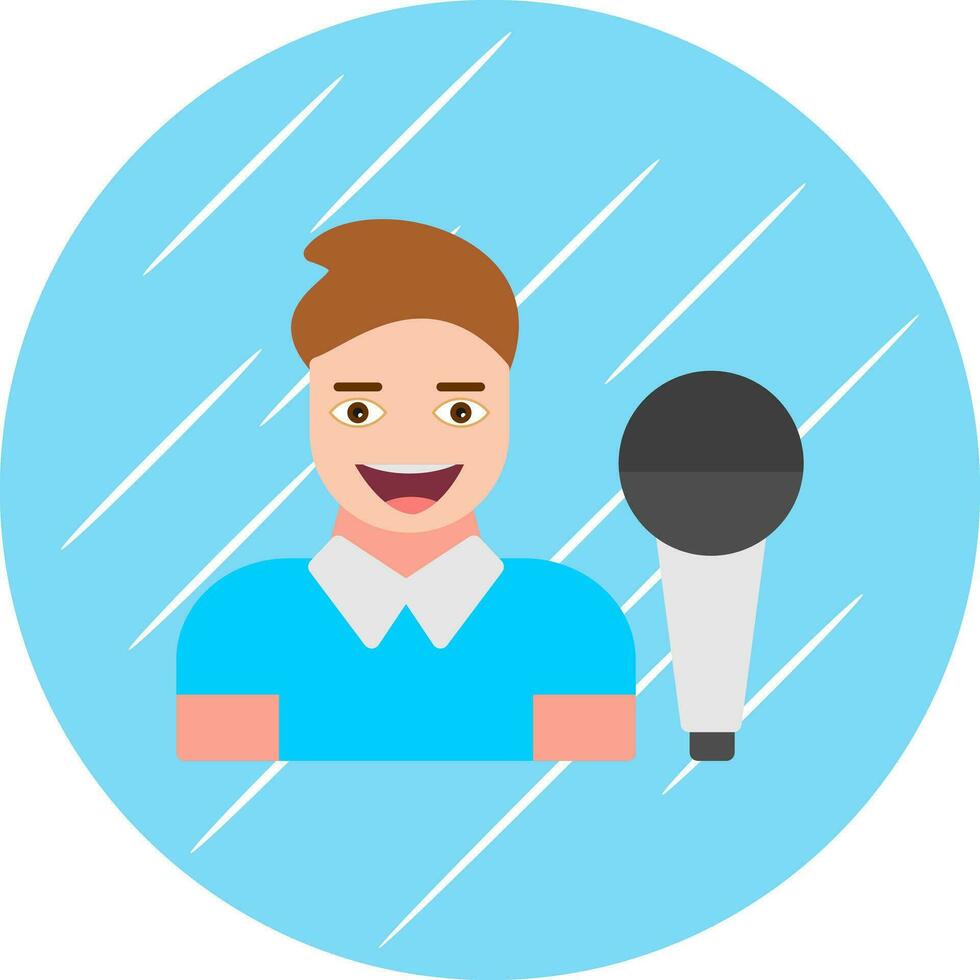 Showman Vector Icon Design