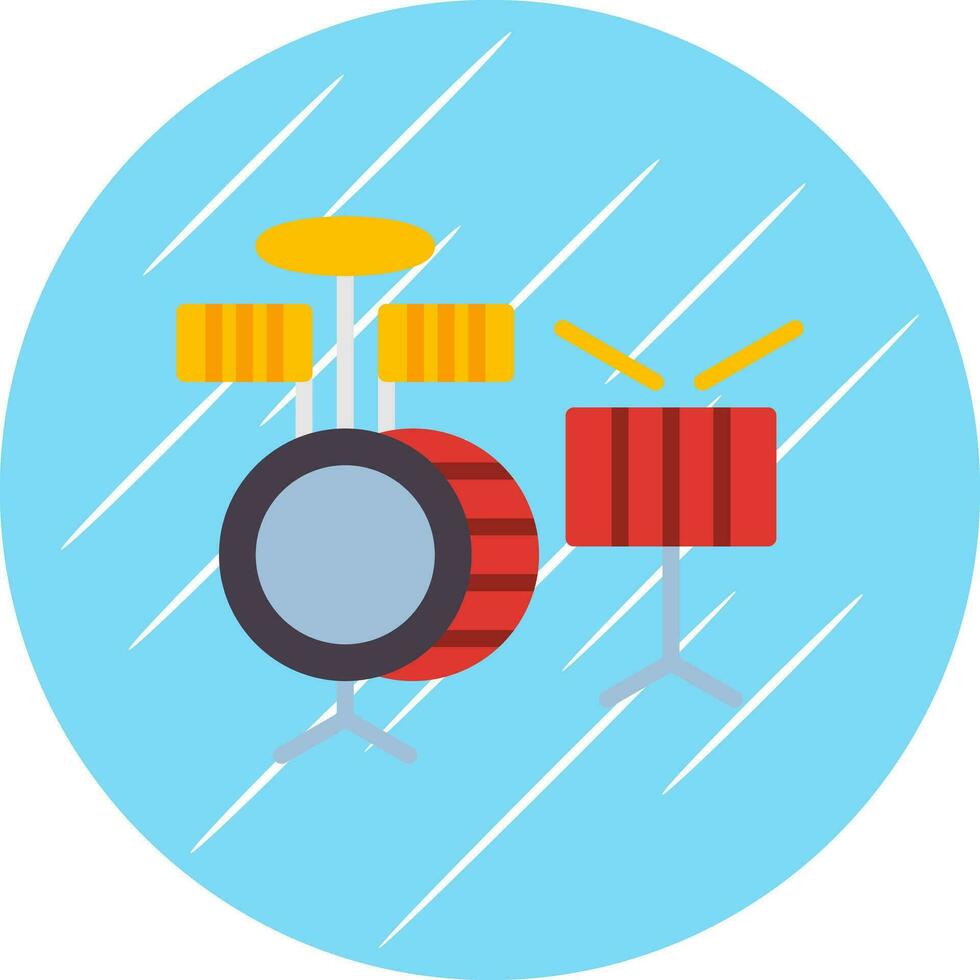 Drums Vector Icon Design