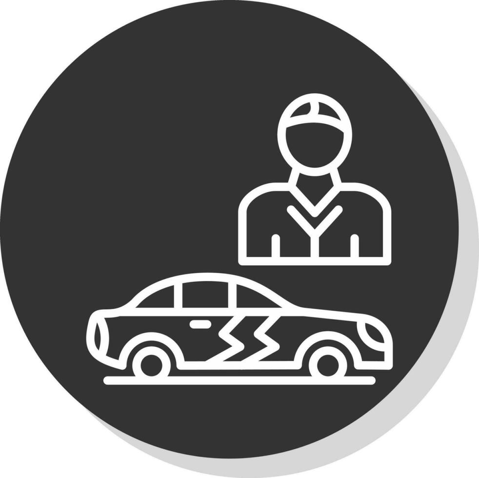 Salesman Vector Icon Design