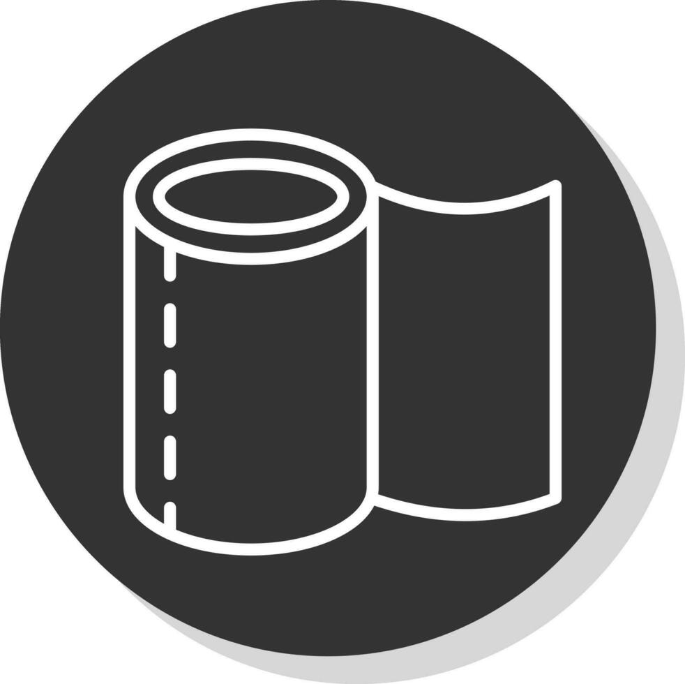 Paper roll Vector Icon Design