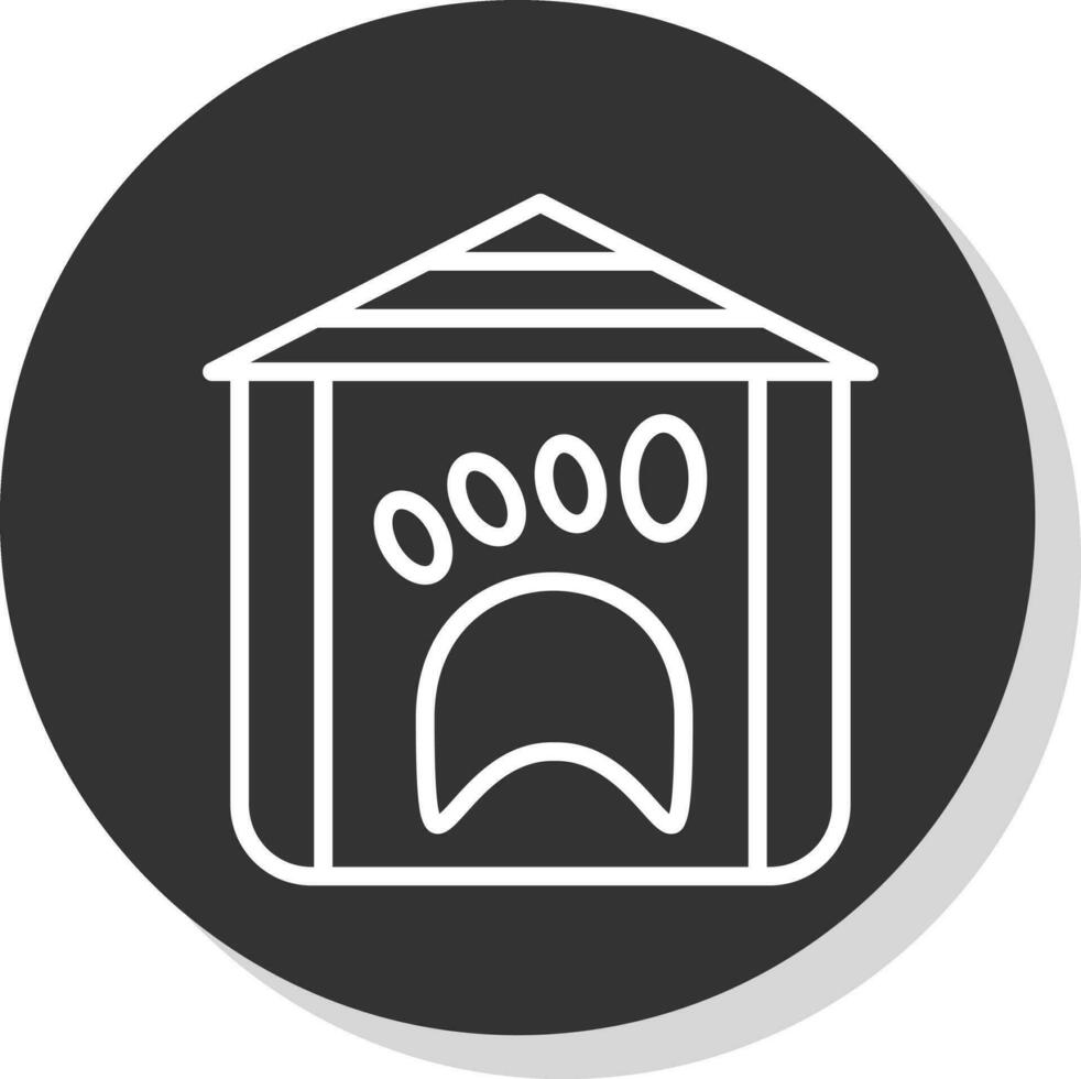 Animal shelter Vector Icon Design