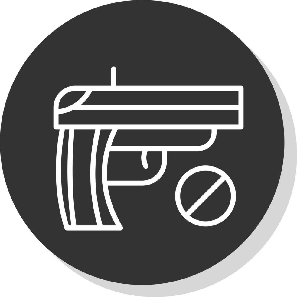 No rifle Vector Icon Design
